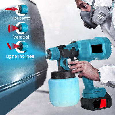 🔥Pulvérisateur pistolet  électrique sans fil  pour peinture arrosage etc  🚀 Livraison gratuite🚀 💥Offre à durée limitée : 50 % de réduction