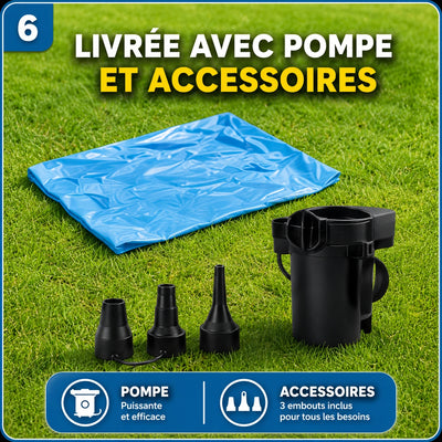 Piscine Gonflable Familiale XXL Pour les Vacances : EN PROMO 24H