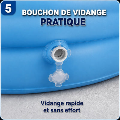 Piscine Gonflable Familiale XXL Pour les Vacances : EN PROMO 24H