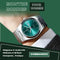 Poedagar Montre Ronde pour Hommes en Acier Inoxydable - Collection Élégance et Fonctionnalité