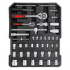 Rbi -Mallette à outils 499 pièces ensemble d'outils de réparation à domicile à 4 couches en aluminium