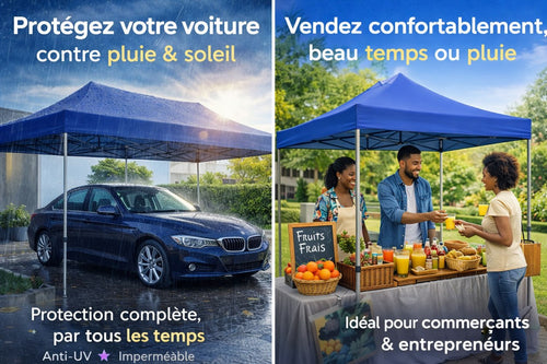 Bâche Tente 3m x 3m : En promo 24H