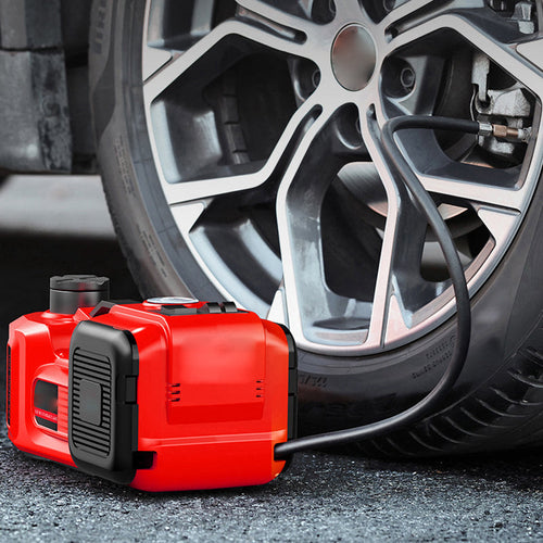 Live Cric- Kit d'urgence essentiels pour la réparation automobile🛠️ - Cric hydraulique électrique 12V pour voitures